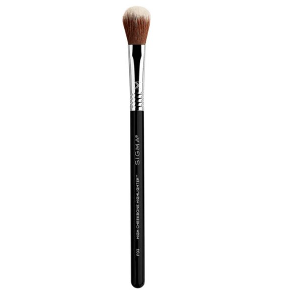 New! Sigma Beauty F03 High Cheekbone Highlighter Brush - Picture 1 of 4